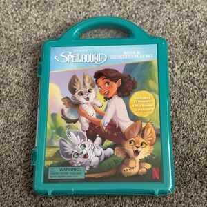 Spellbound Netflix Book & Magnetic Play Set 25 Magnets Storybook Carry Case